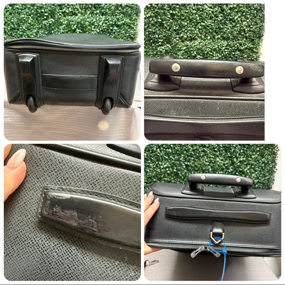 Louis Vuitton Taiga Pegasus 55 Rolling Suitcase Travel Luggage - Picture 7 of 12